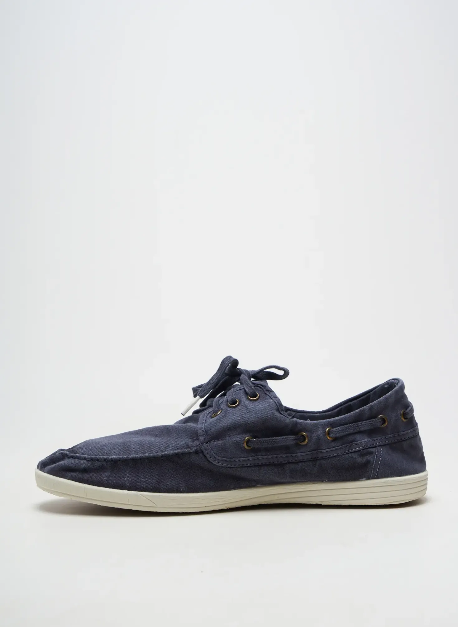 Chaussures Bâteau Natural World Bleu Bout Rond