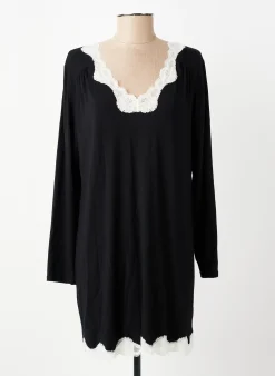 Chemise De Nuit Antigel Noir