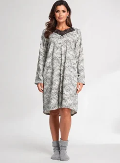 Chemise De Nuit Antigel Noir