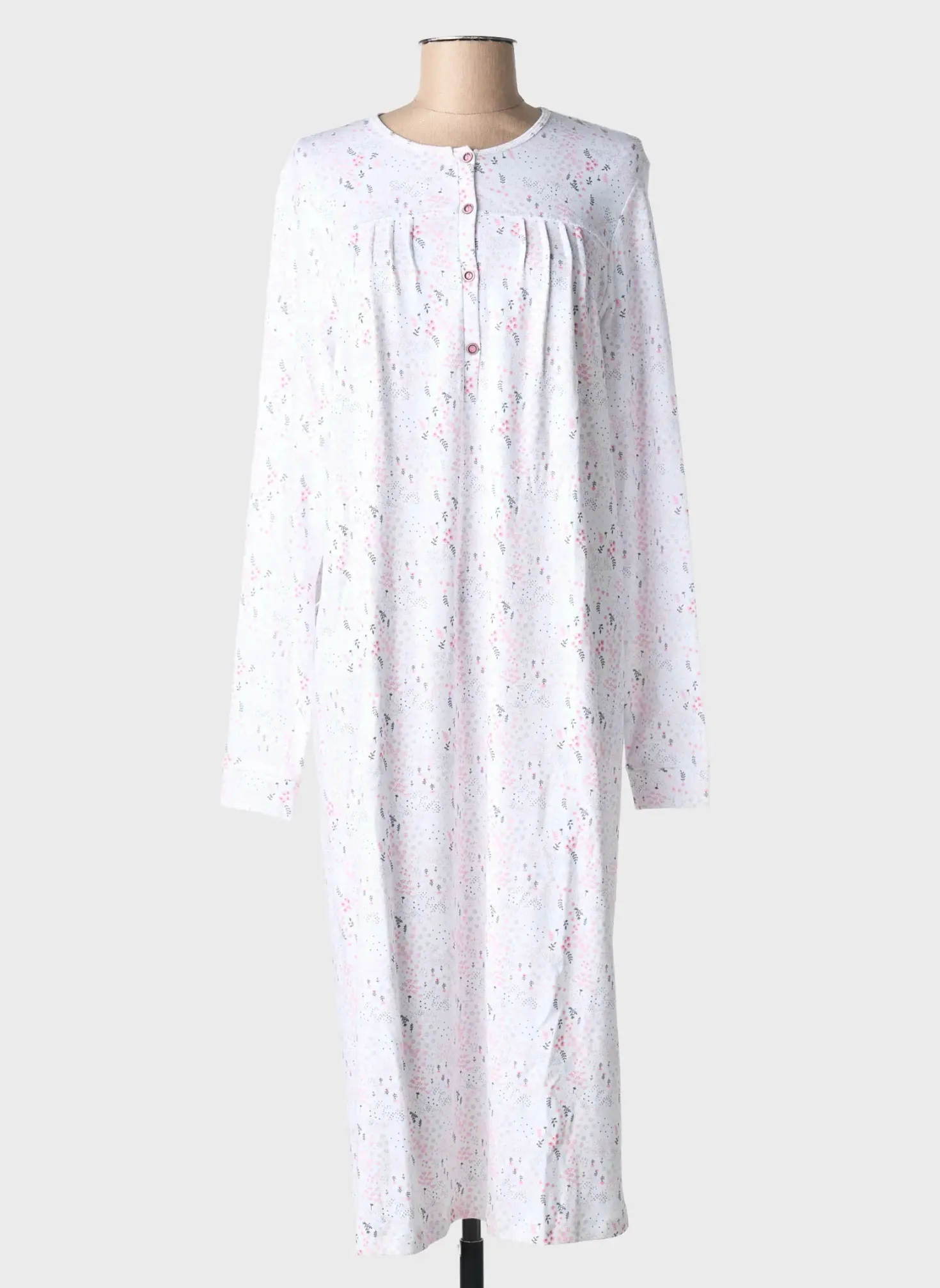 Chemise De Nuit Barandi Rose