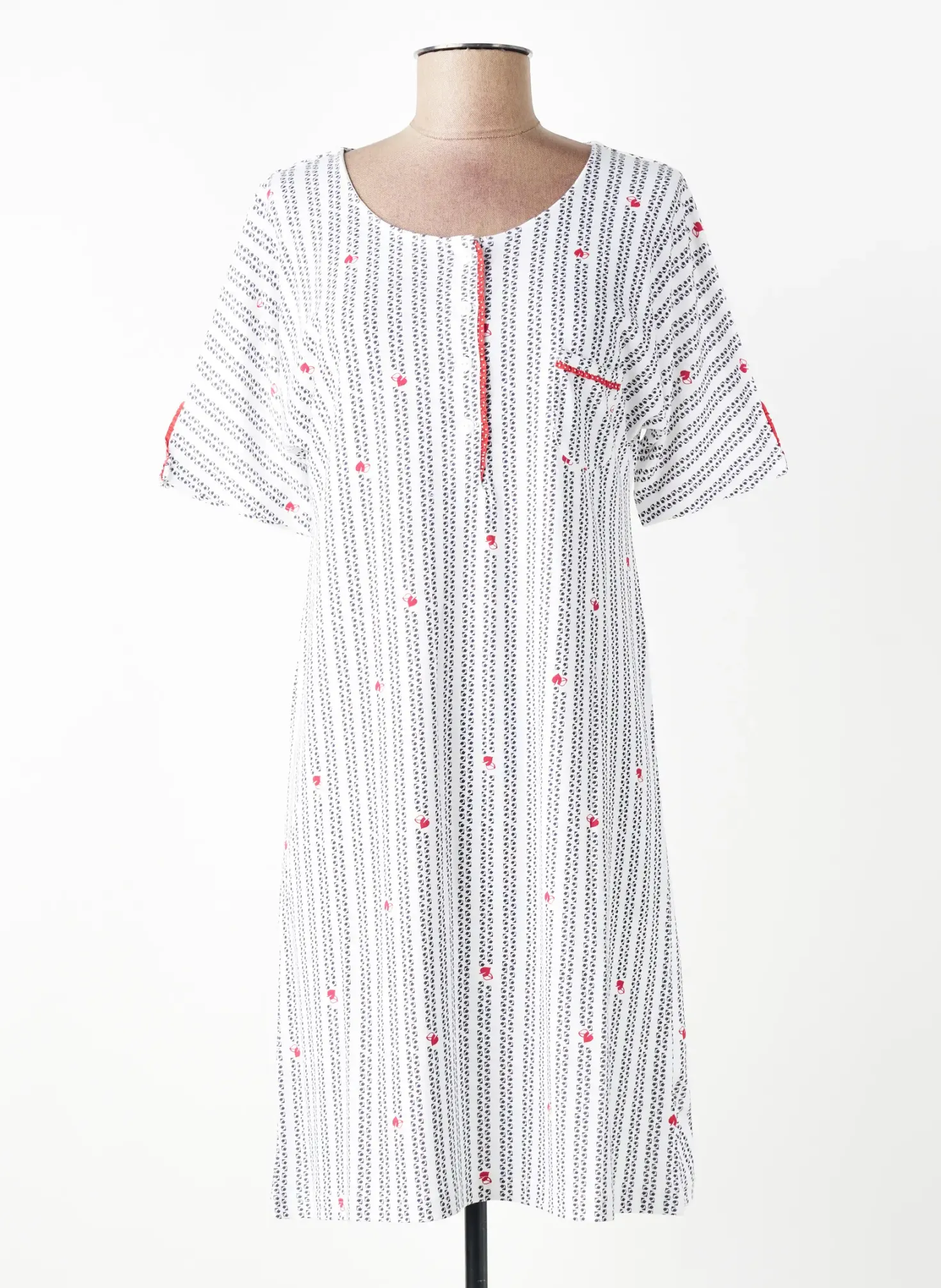 Chemise De Nuit Canat Blanc