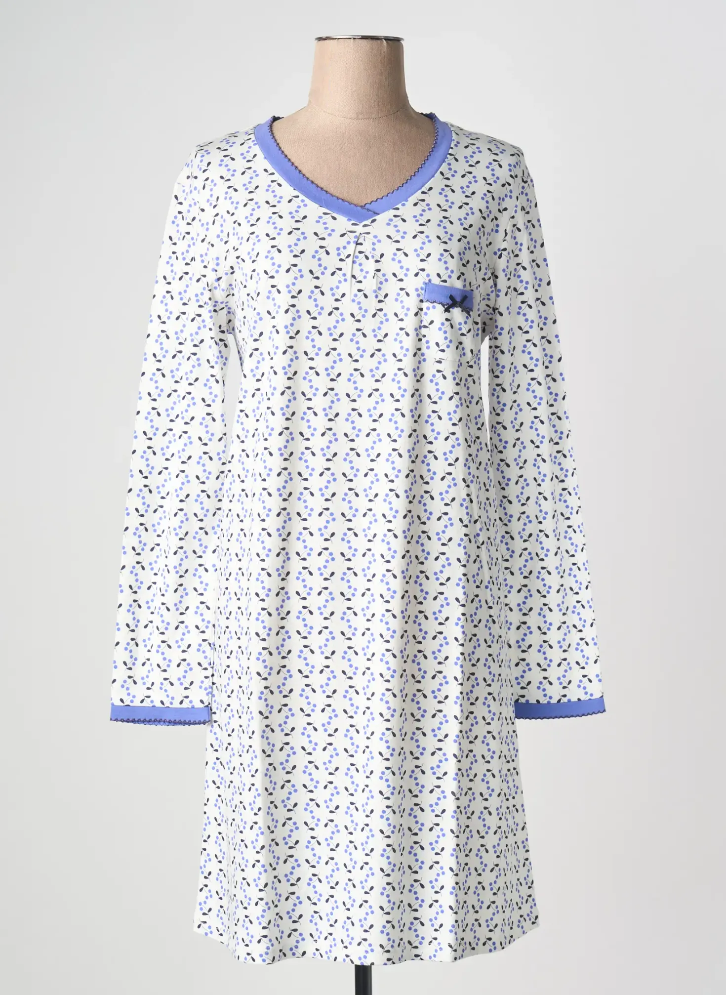 Chemise De Nuit Canat Blanc