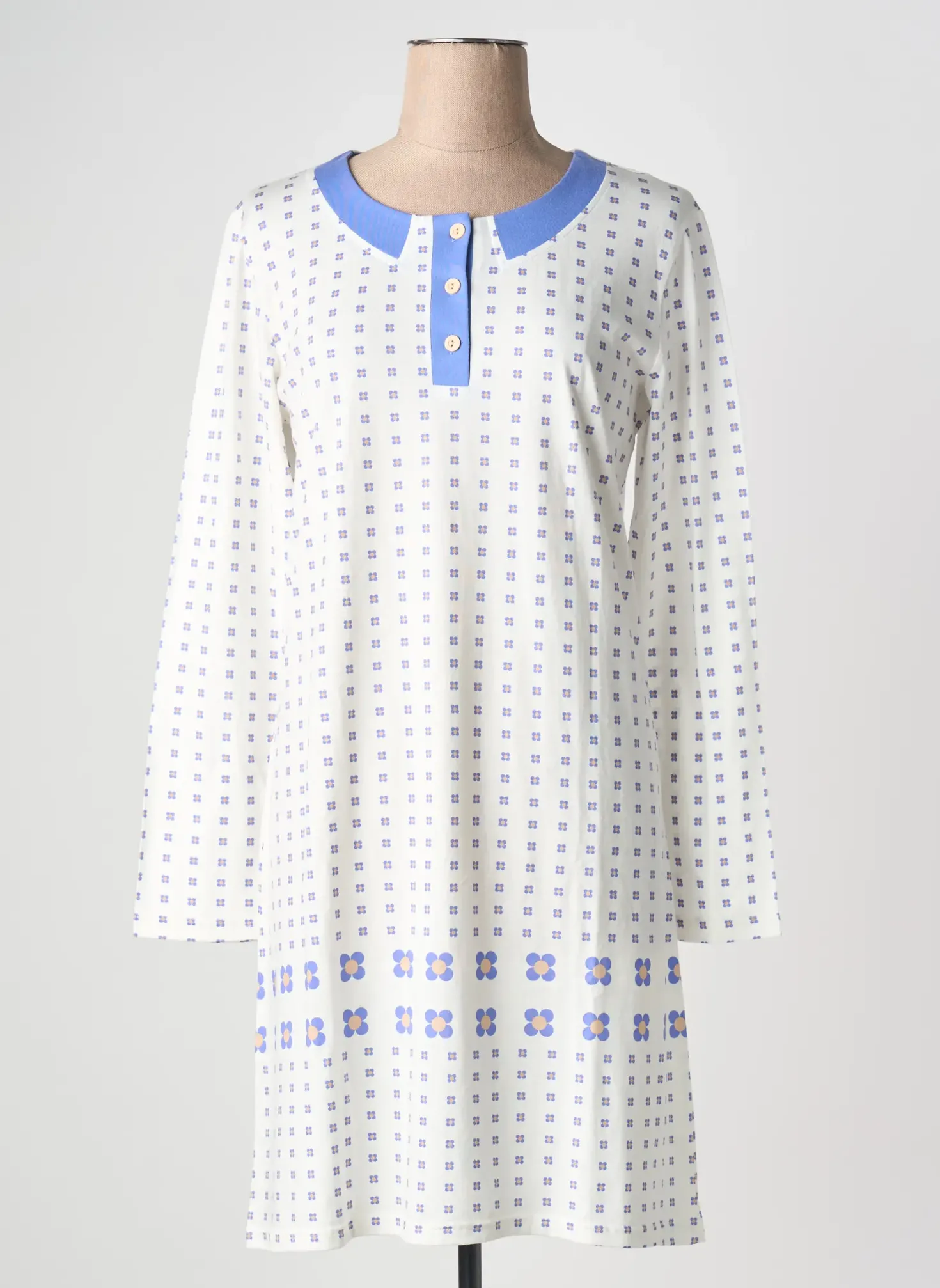 Chemise De Nuit Canat Blanc