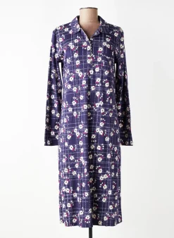 Chemise De Nuit Canat Bleu