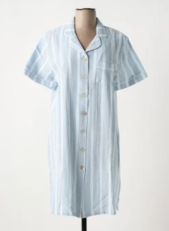 Chemise De Nuit Canat Bleu