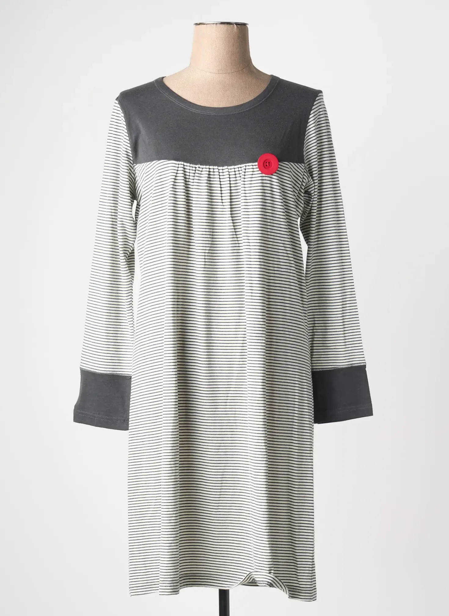 Chemise De Nuit Canat Gris