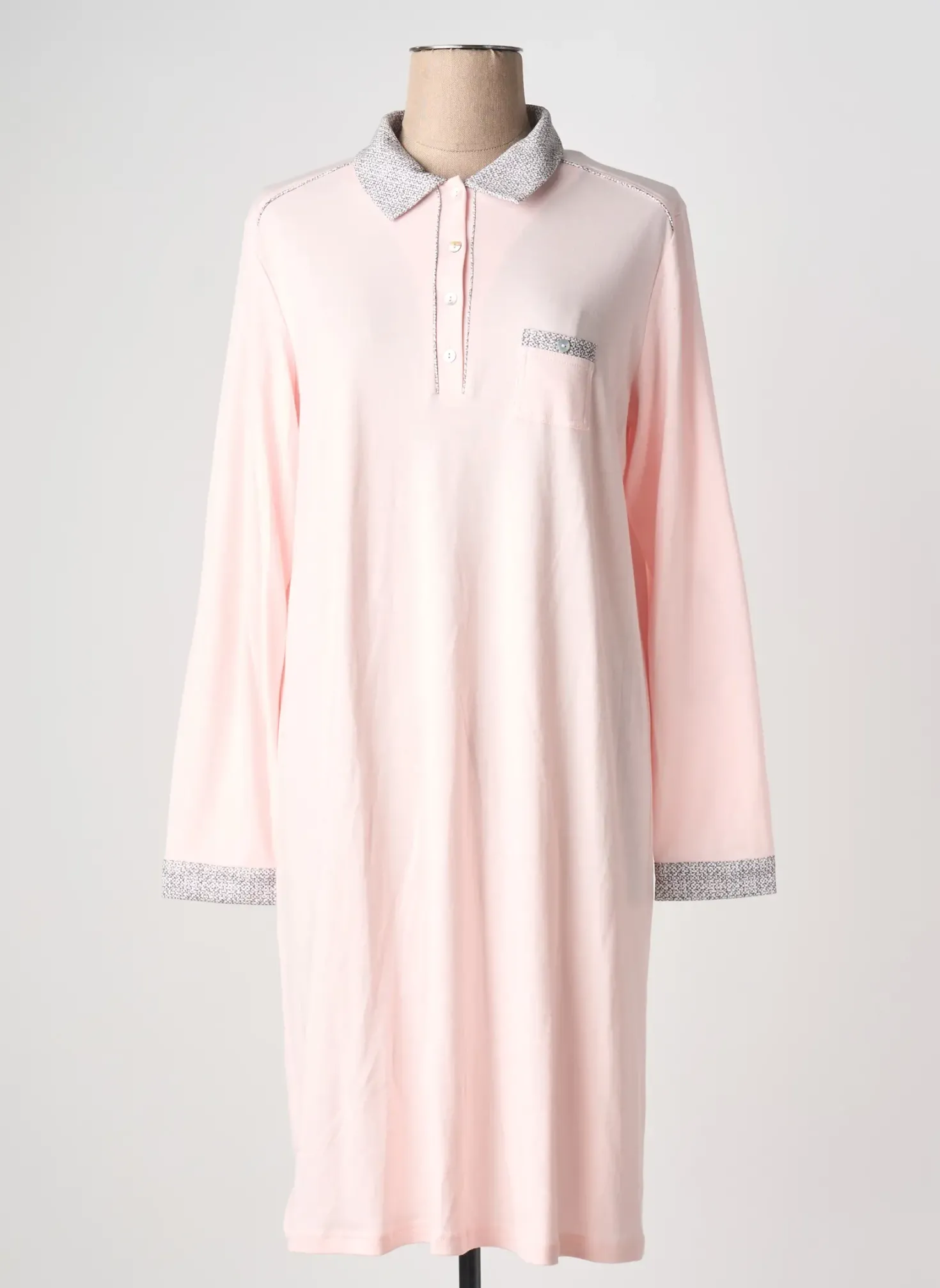 Chemise De Nuit Canat Rose