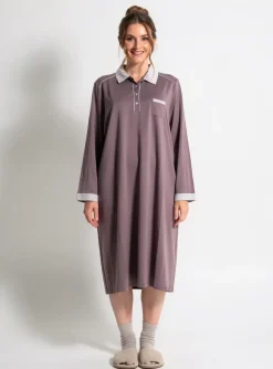 Chemise De Nuit Canat Violet