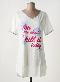 Chemise De Nuit Desigual Blanc
