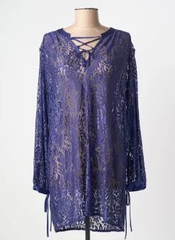Chemise De Nuit Lingadore Bleu