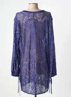 Chemise De Nuit Lingadore Bleu