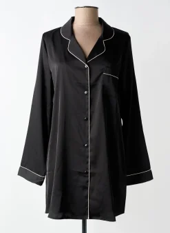 Chemise De Nuit Lingadore Noir