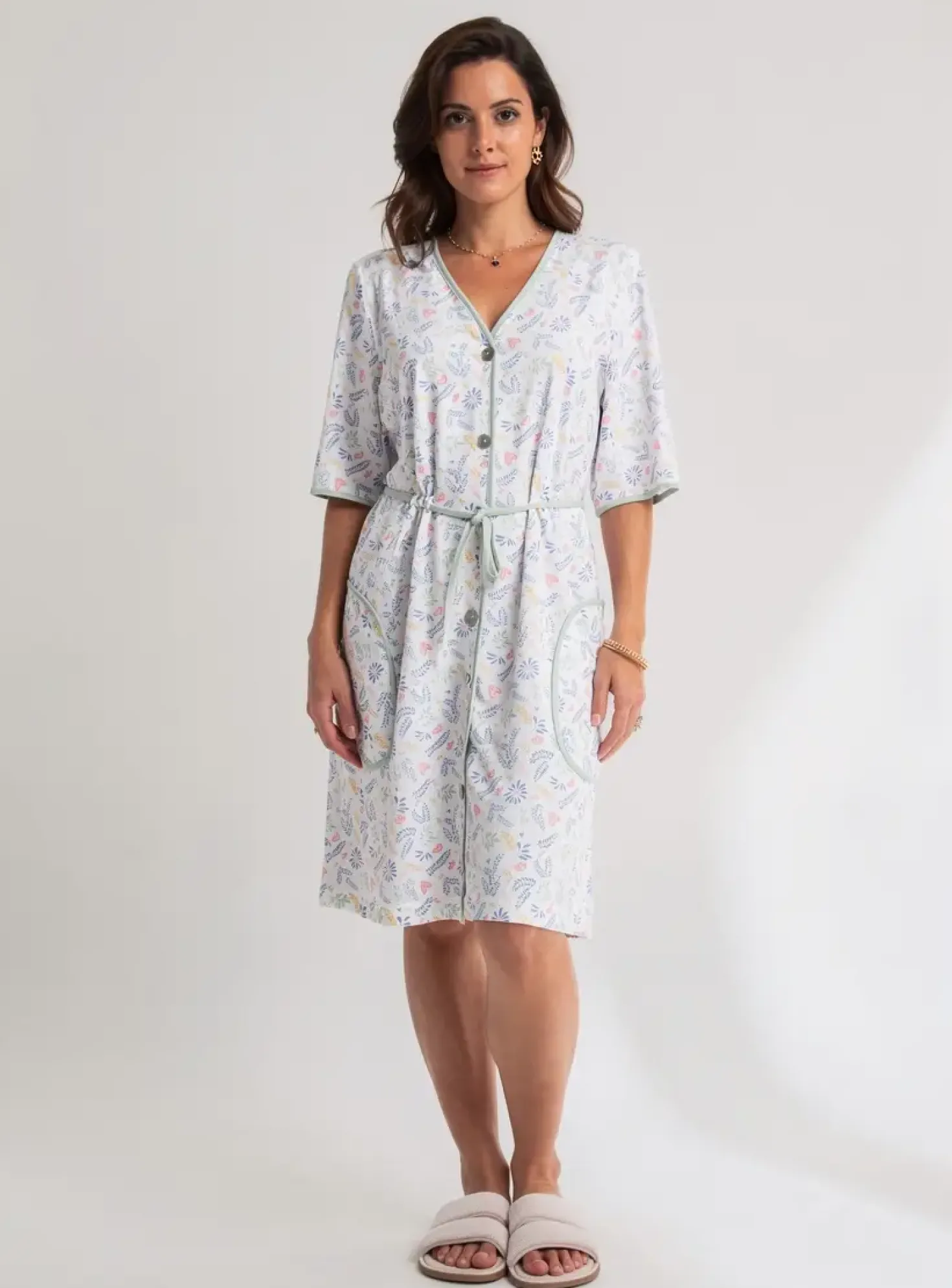 Chemise De Nuit Massana Blanc