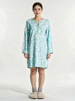 Chemise De Nuit Massana Bleu