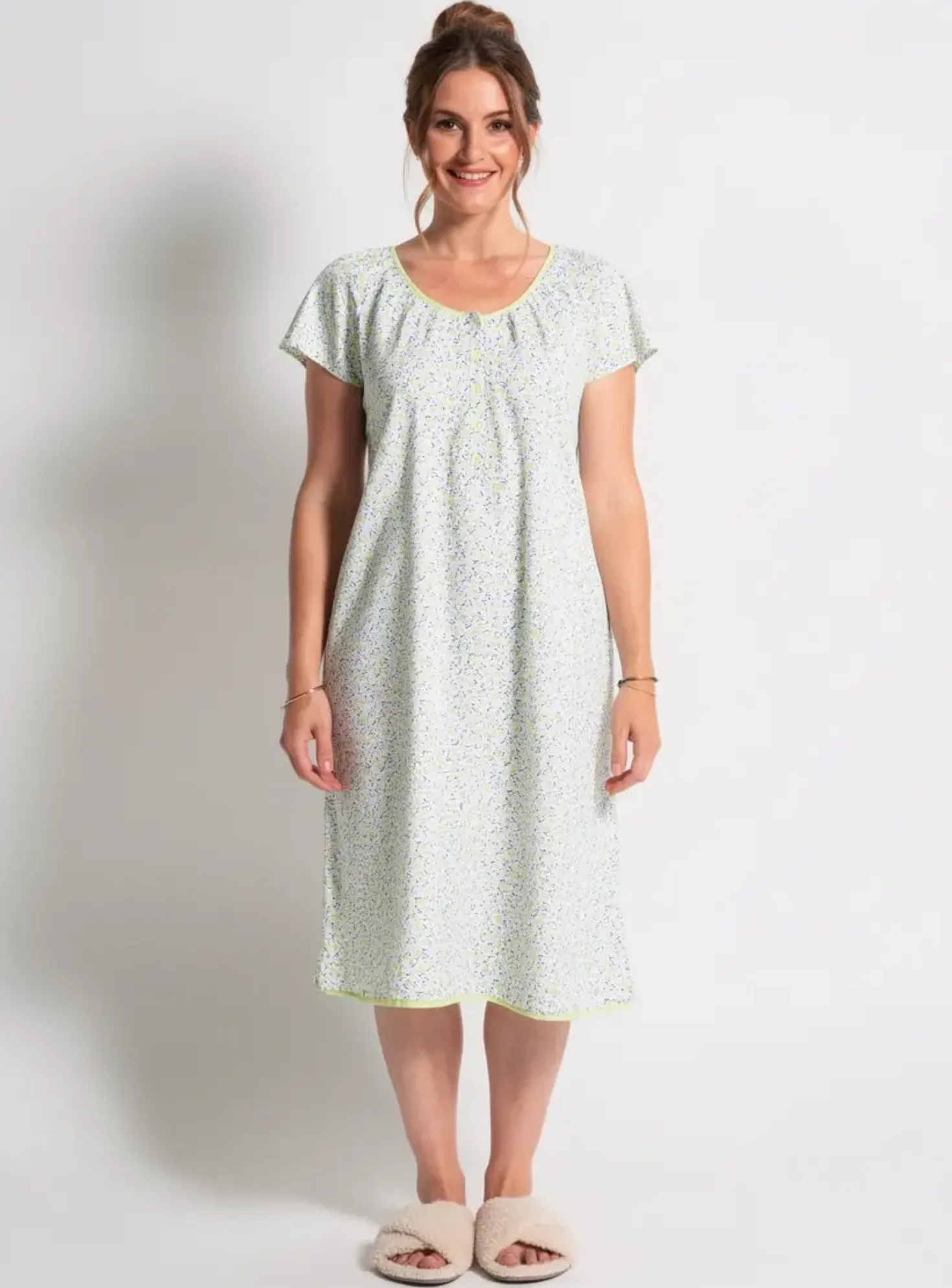Chemise De Nuit Massana Vert
