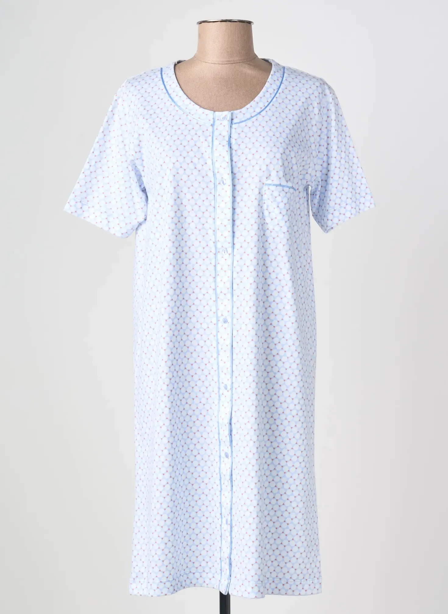 Chemise De Nuit Perlina Bleu