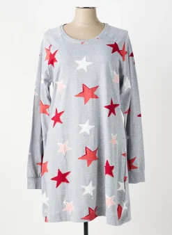 Chemise De Nuit Rebelle By Pastunette Gris