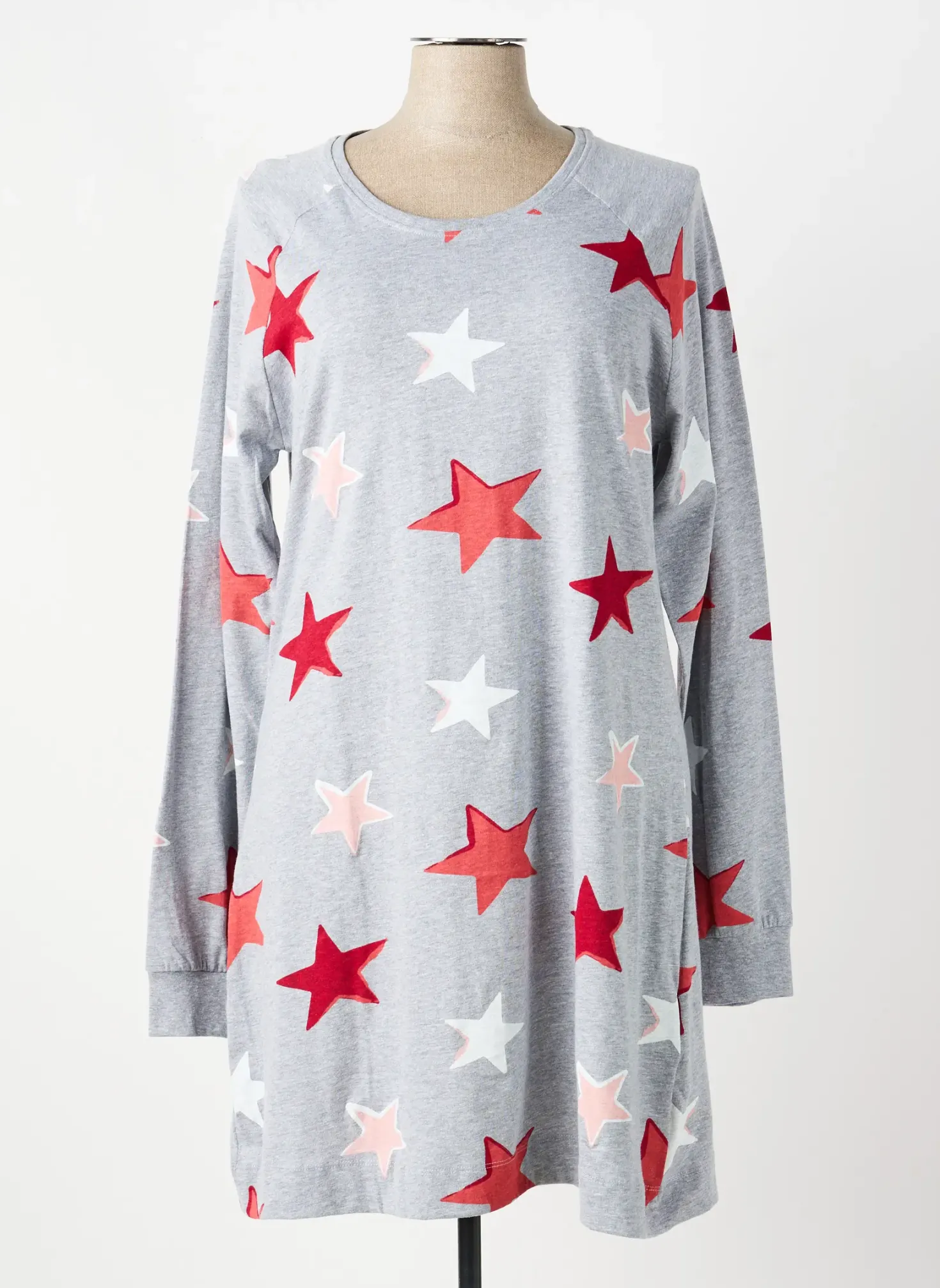 Chemise De Nuit Rebelle By Pastunette Gris