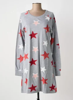 Chemise De Nuit Rebelle By Pastunette Gris