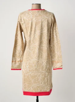 Chemise De Nuit Rose Pomme Beige