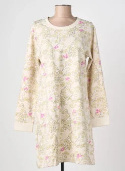 Chemise De Nuit Rose Pomme Beige
