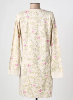 Chemise De Nuit Rose Pomme Beige