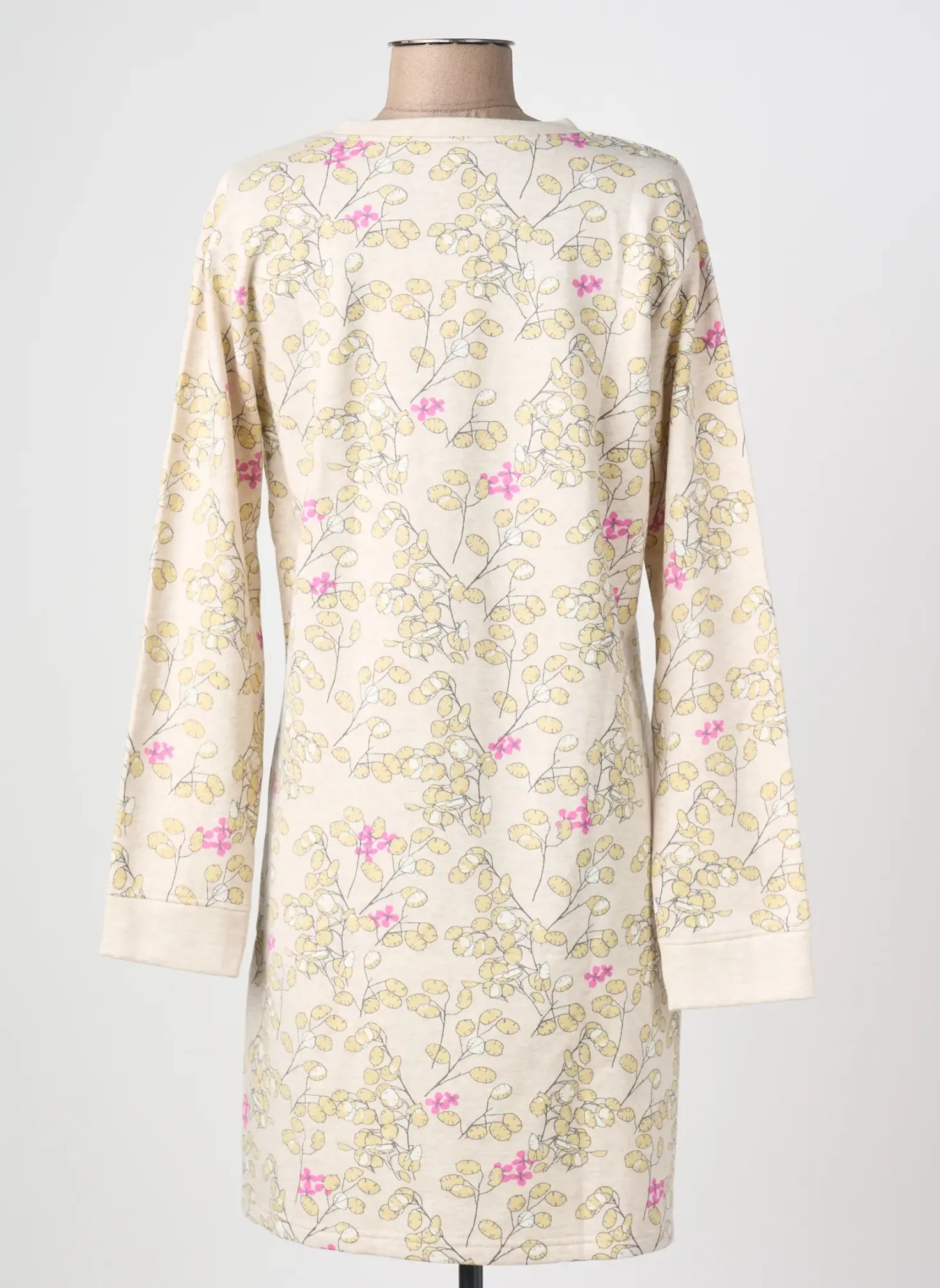 Chemise De Nuit Rose Pomme Beige