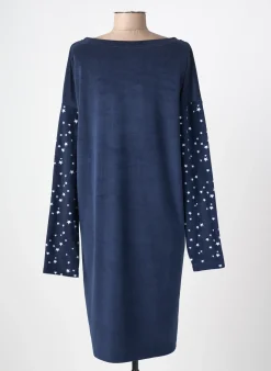 Chemise De Nuit Rose Pomme Bleu