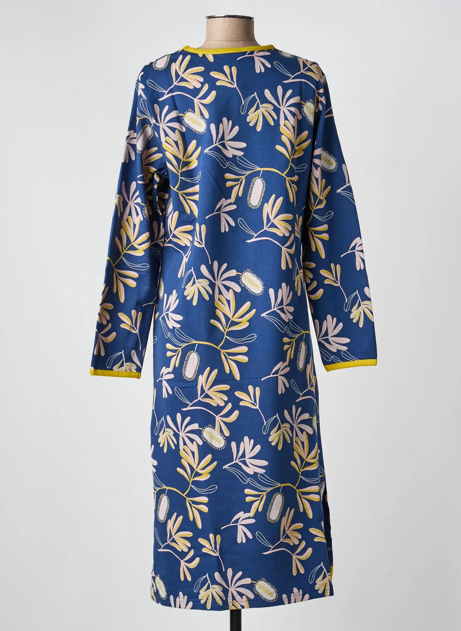 Chemise De Nuit Rose Pomme Bleu