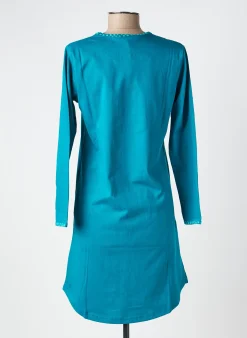 Chemise De Nuit Rose Pomme Bleu