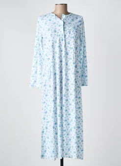 Chemise De Nuit Rose Pomme Bleu