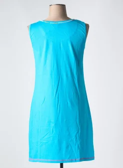 Chemise De Nuit Rose Pomme Bleu