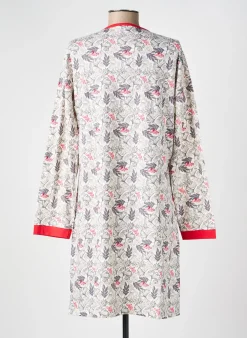 Chemise De Nuit Rose Pomme Gris