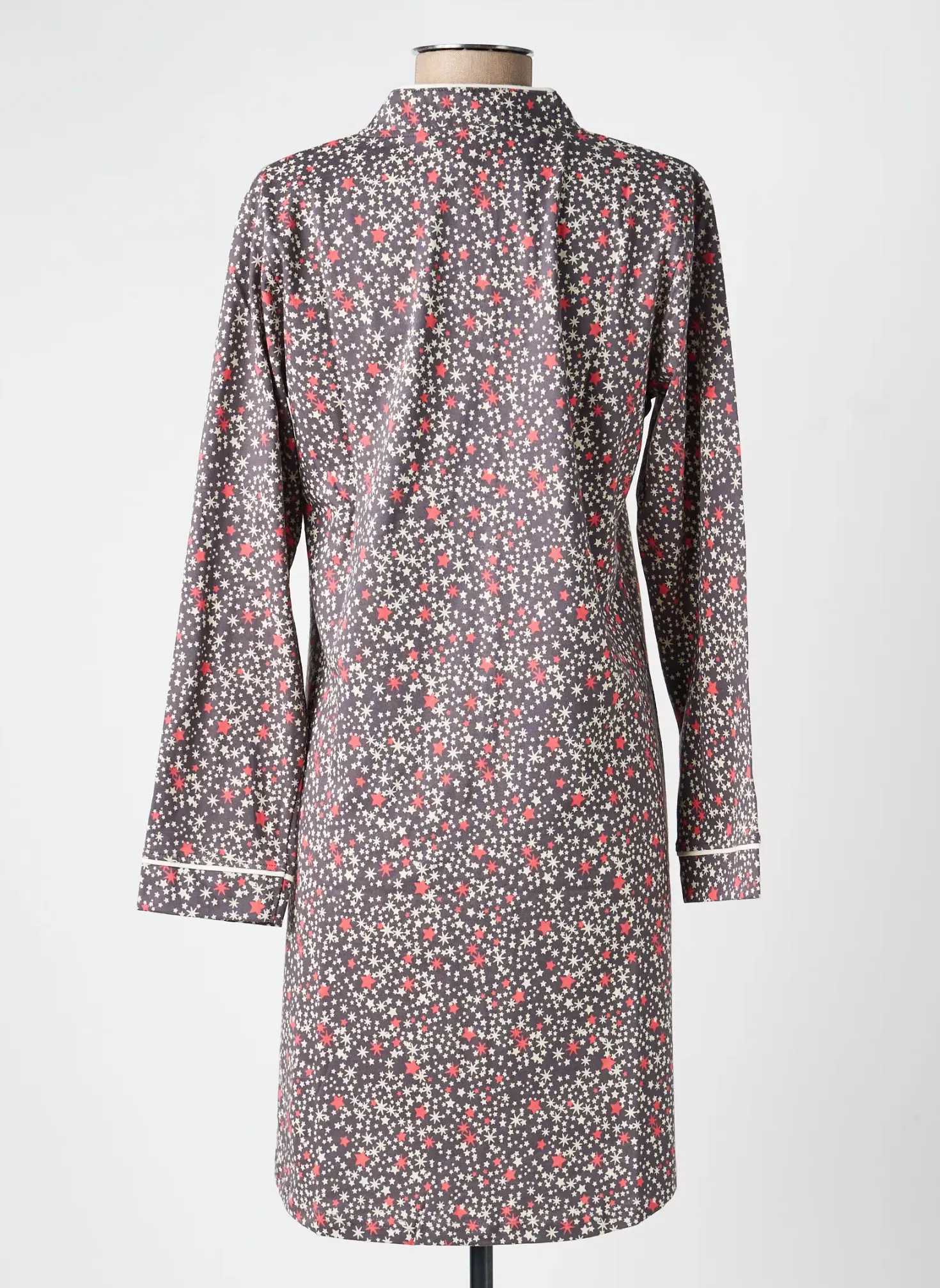 Chemise De Nuit Rose Pomme Gris