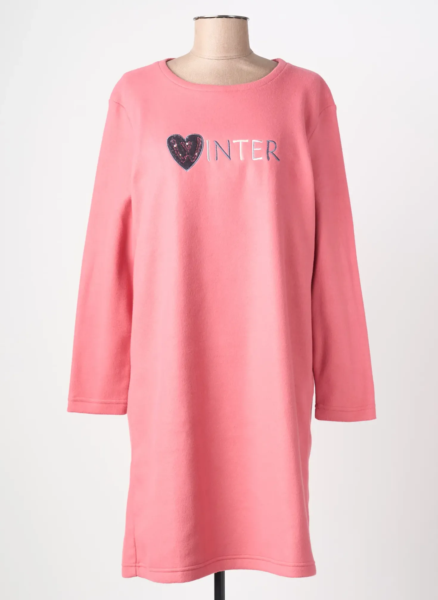 Chemise De Nuit Rose Pomme Rose