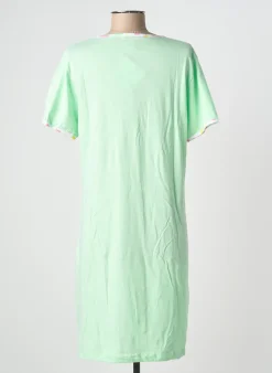 Chemise De Nuit Rose Pomme Vert