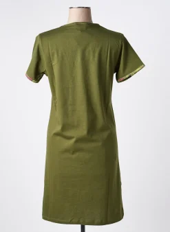 Chemise De Nuit Rose Pomme Vert
