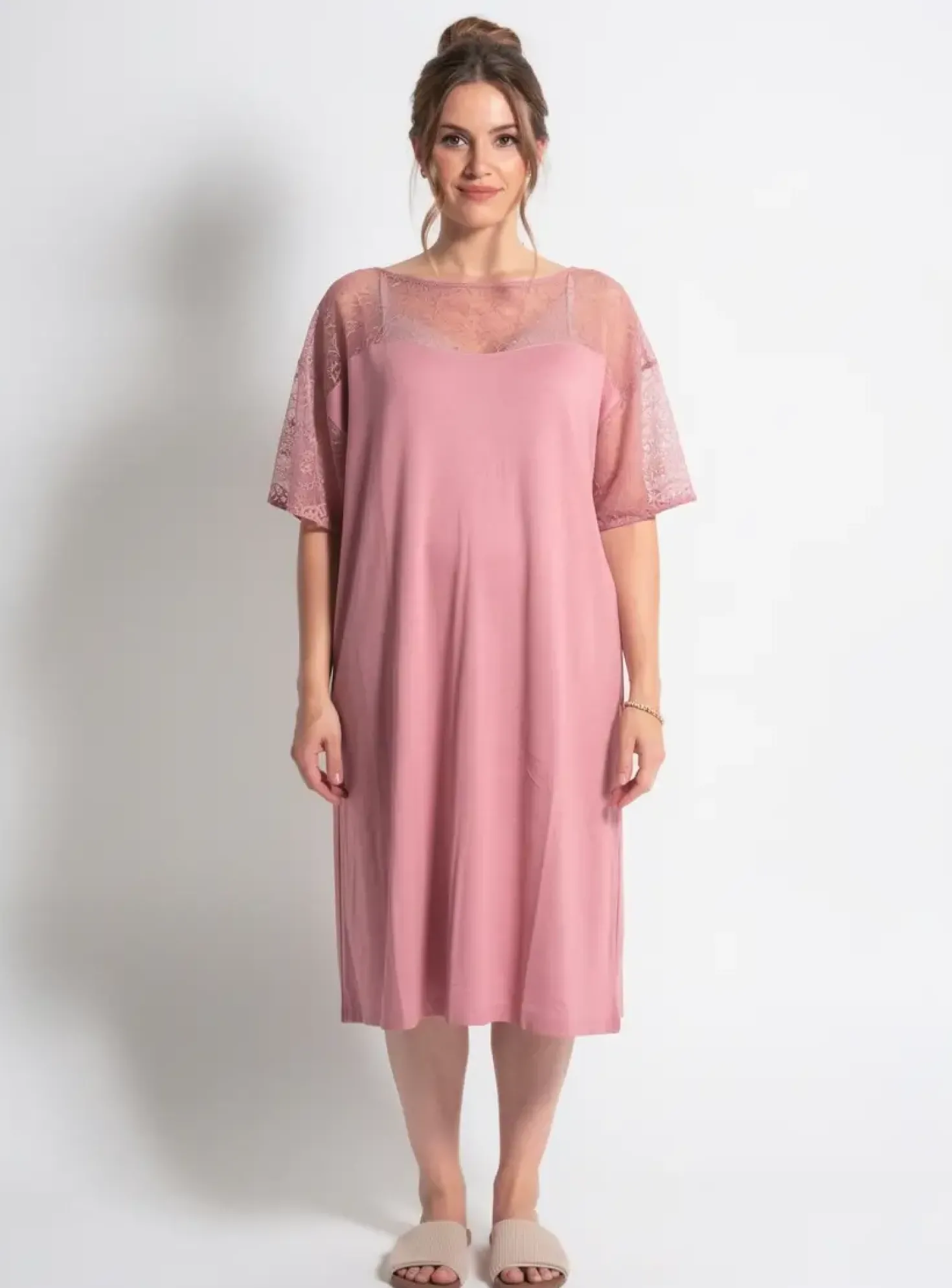Chemise De Nuit Triumph Rose