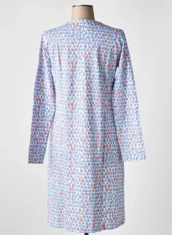 Chemise De Nuit Vania Bleu