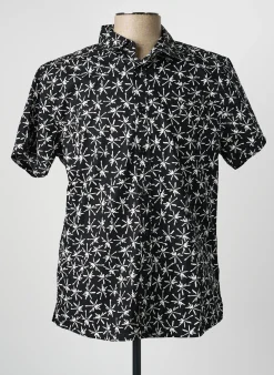 Chemise Manches Courtes Le Temps Des Cerises Noir