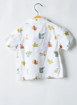 Chemise Manches Courtes Mayoral Blanc