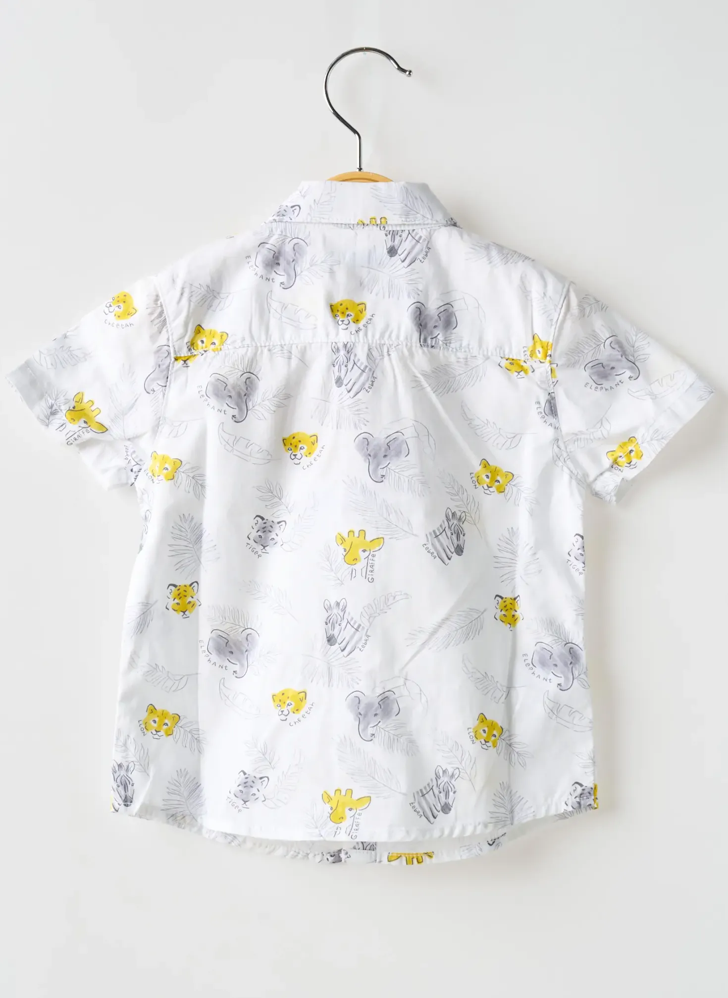 Chemise Manches Courtes Mayoral Blanc