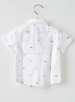 Chemise Manches Courtes Mayoral Blanc