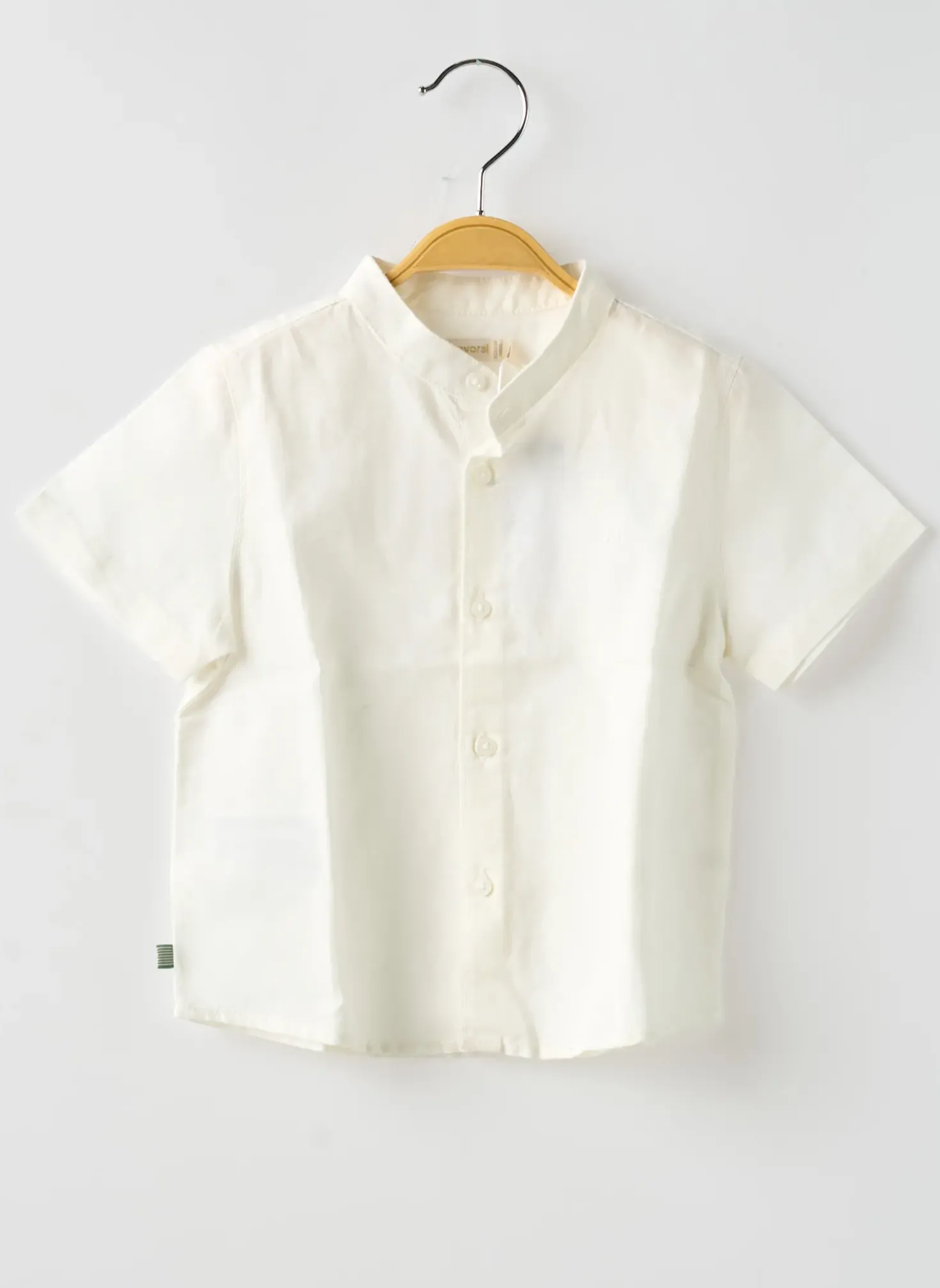 Chemise Manches Courtes Mayoral Blanc