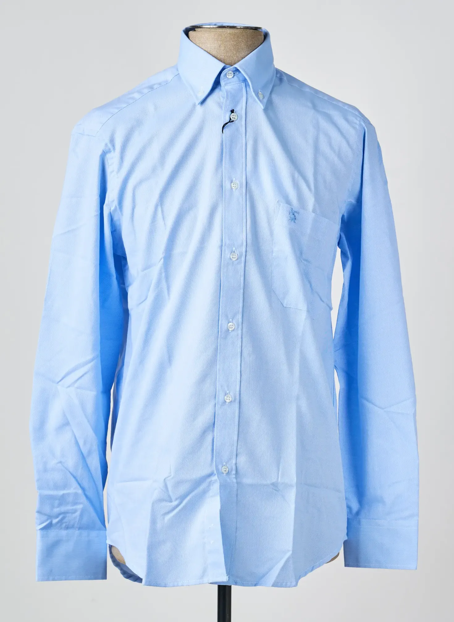 Chemise Manches Longues Bande Originale Bleu