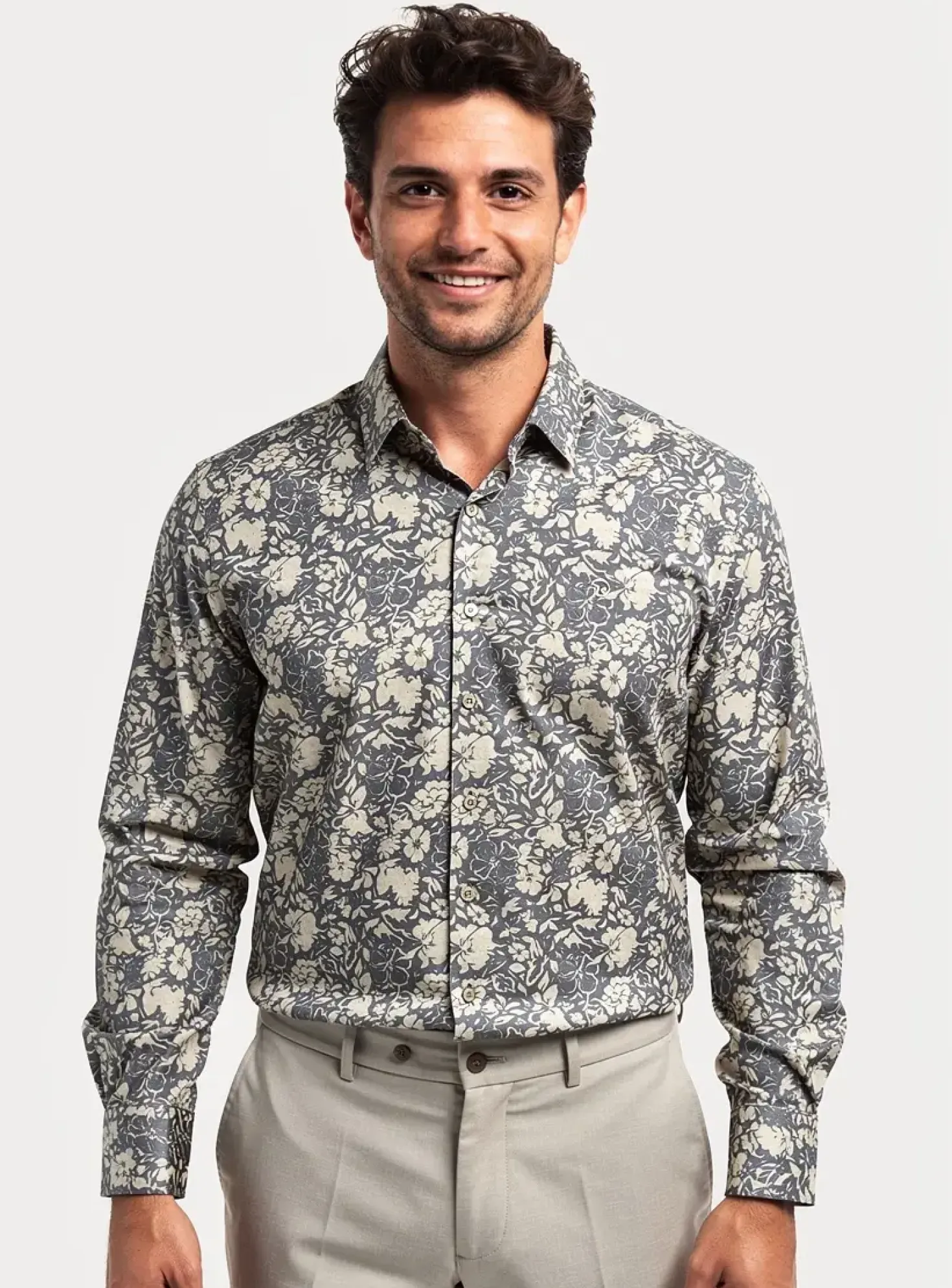 Chemise Manches Longues Benson & Cherry Vert