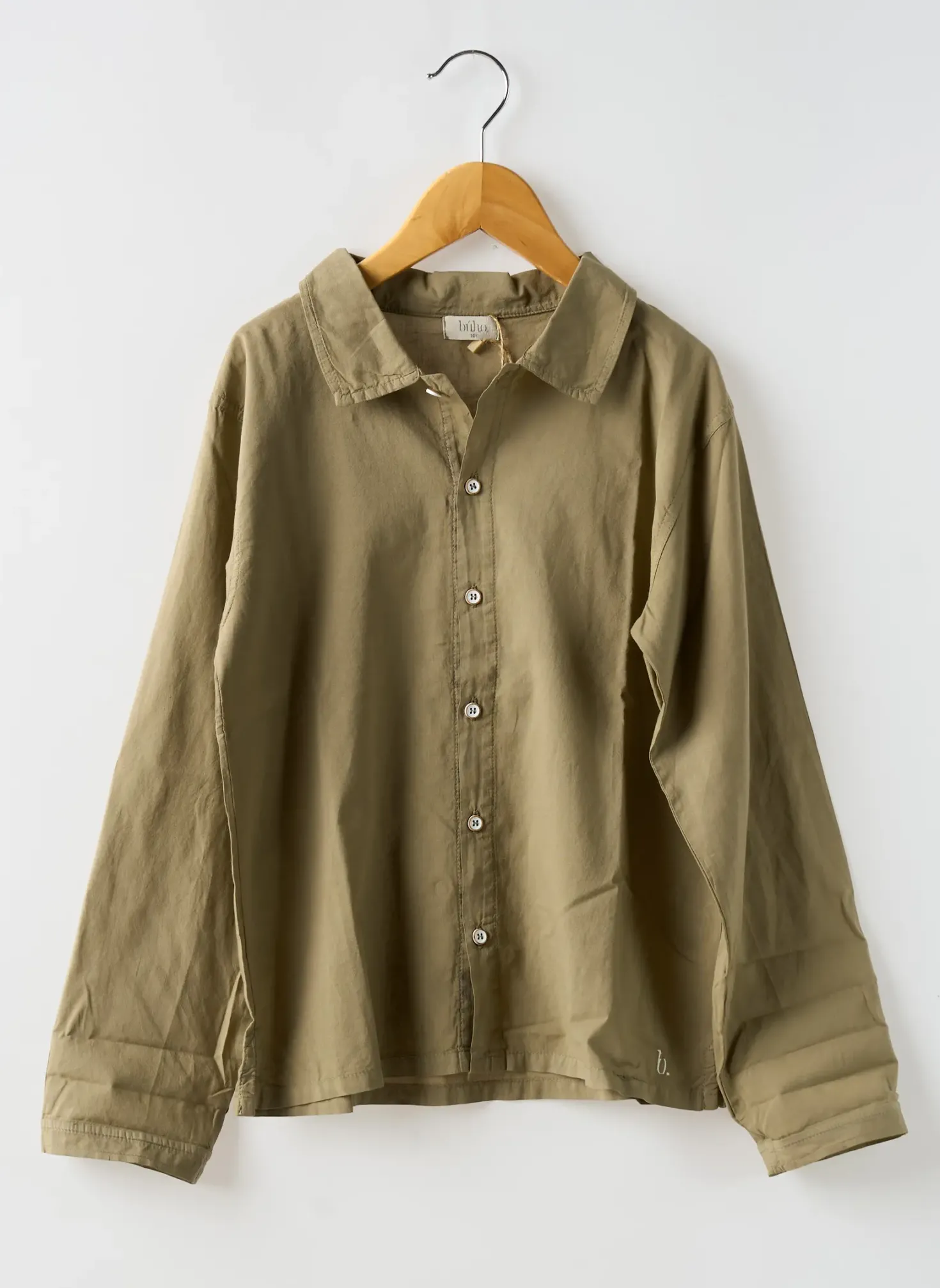 Chemise Manches Longues Buho Vert