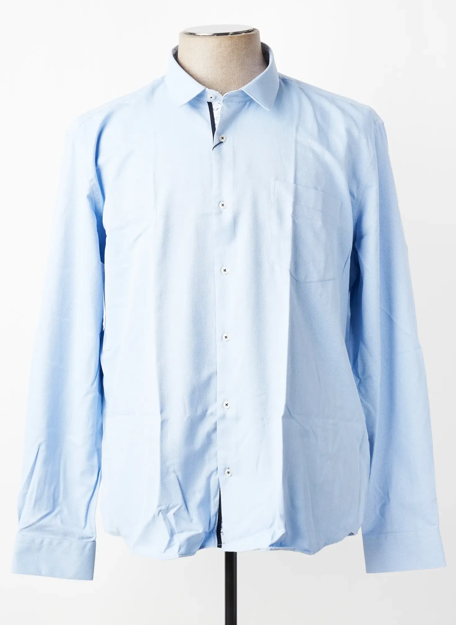 Chemise Manches Longues Cap 10 Ten Bleu