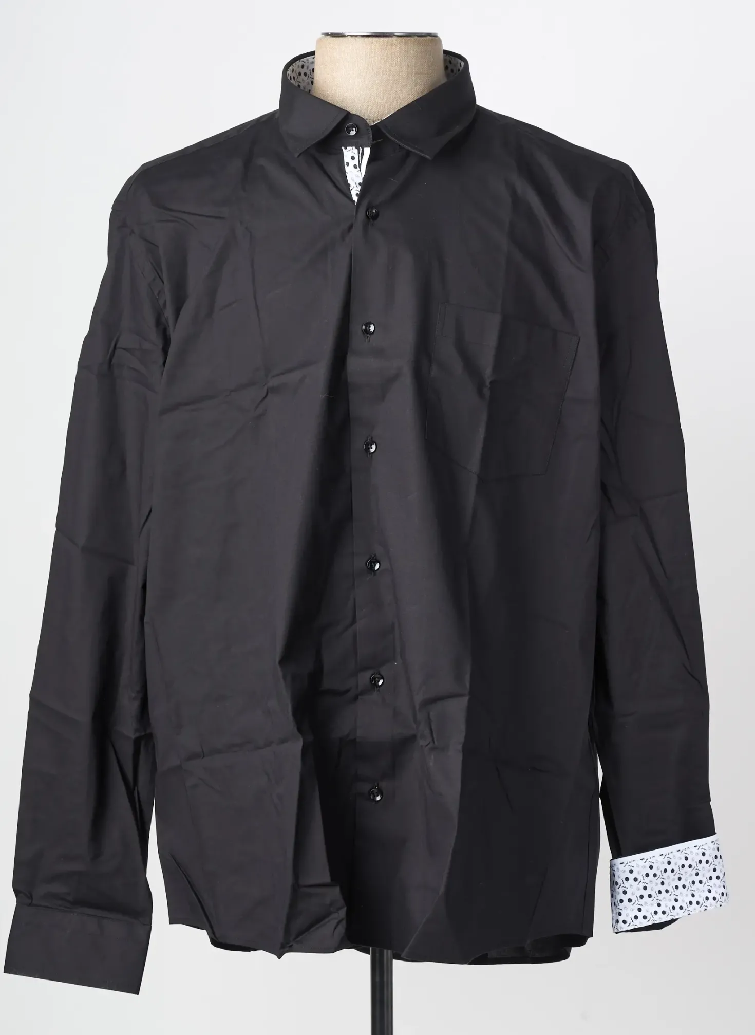 Chemise Manches Longues Capten Noir