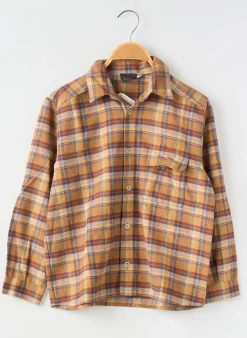 Chemise Manches Longues Coudemail Marron